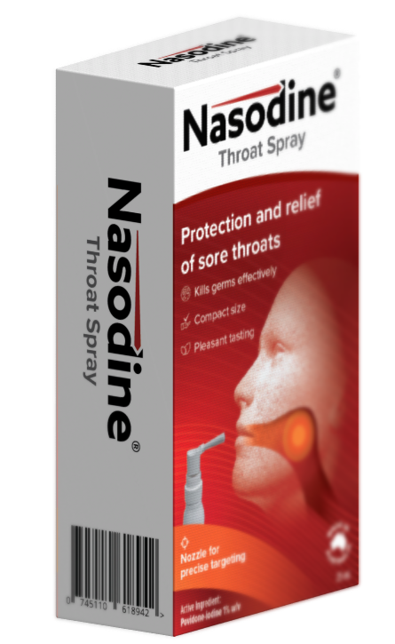 Firebrick announces new product: Nasodine® Throat Spray
